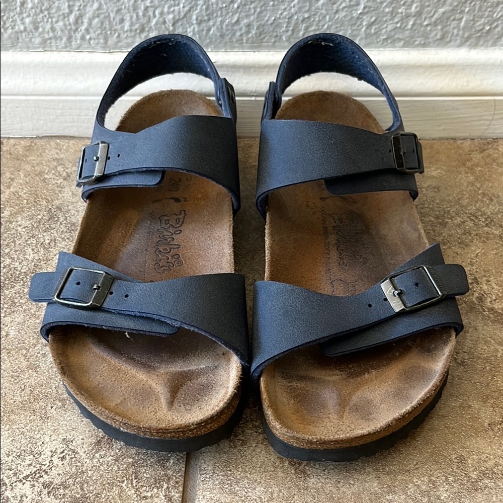 Birkenstock Dark Blue Birki’s Size 37